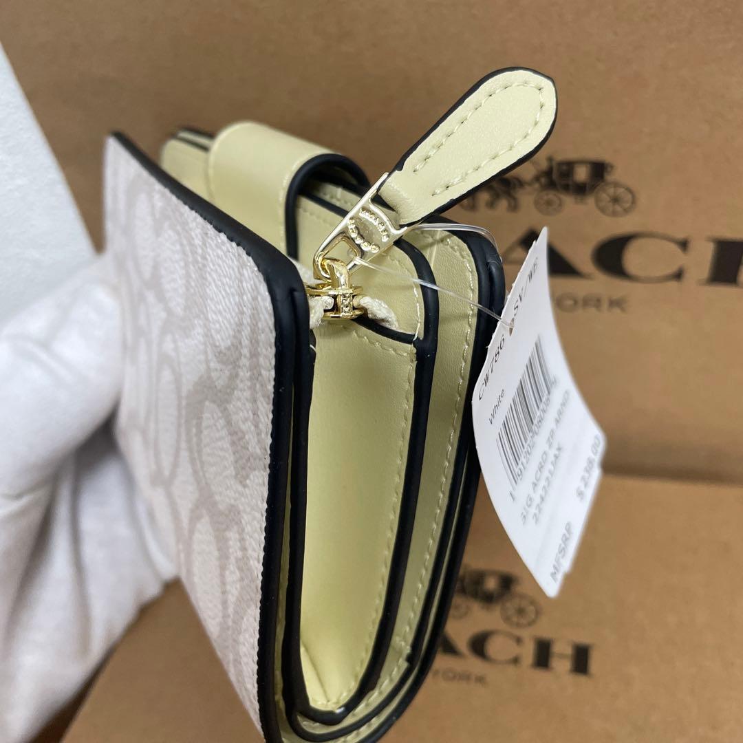 COACH コーチ 二つ折り財布 ミニ財布 CW786