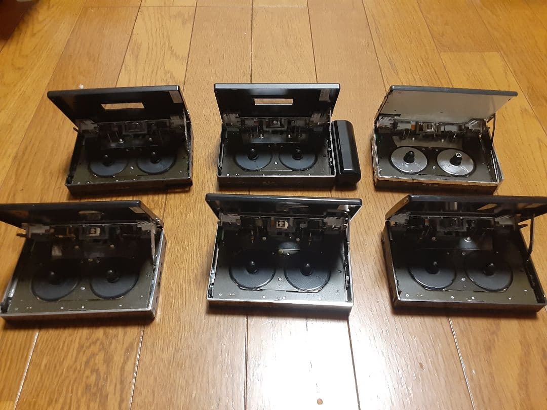 SONY WALKMAN カセットプレーヤー WM-609外6台　ジャンク