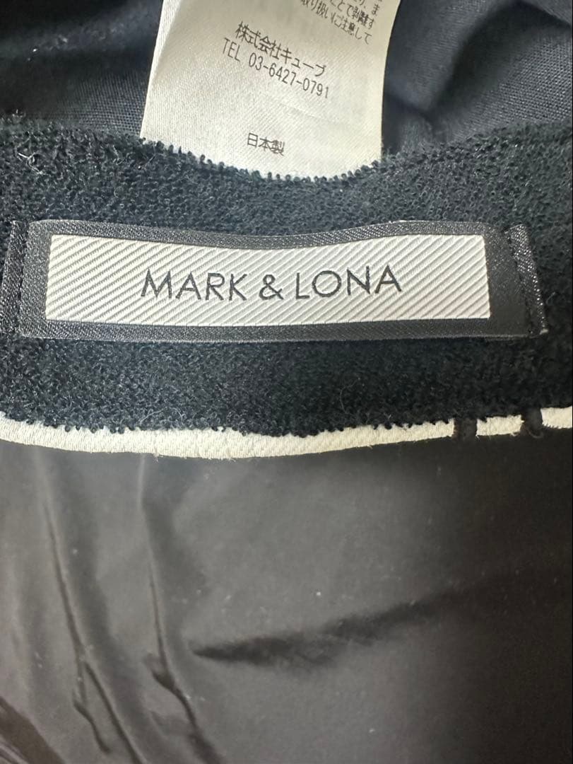 MARK & LONA ブラック長袖シャツ&キャップ