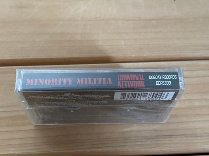 レア G-RAP カセットテープ MINORITY MILITIA
