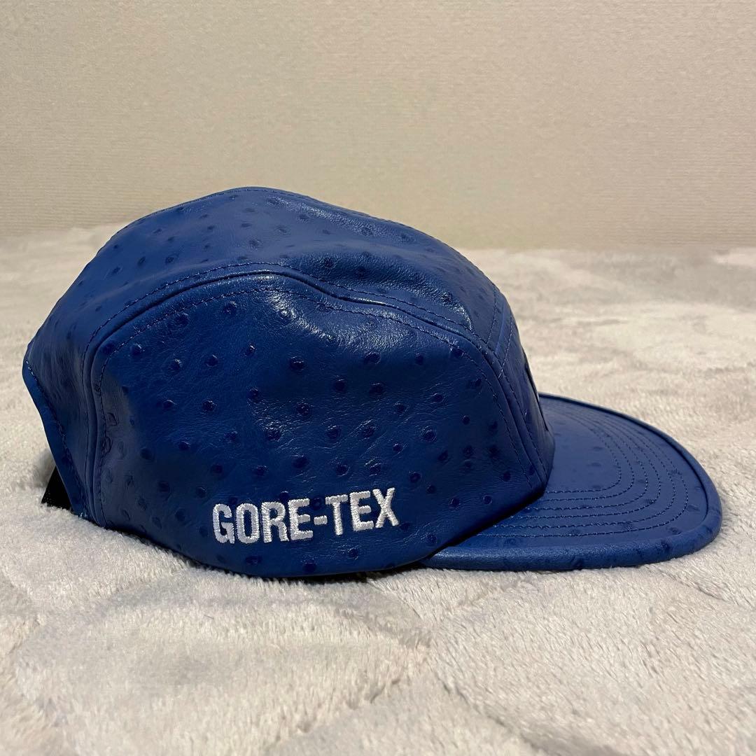 帽子 OstrichEmbossed Leather GORE-TEX CampCap