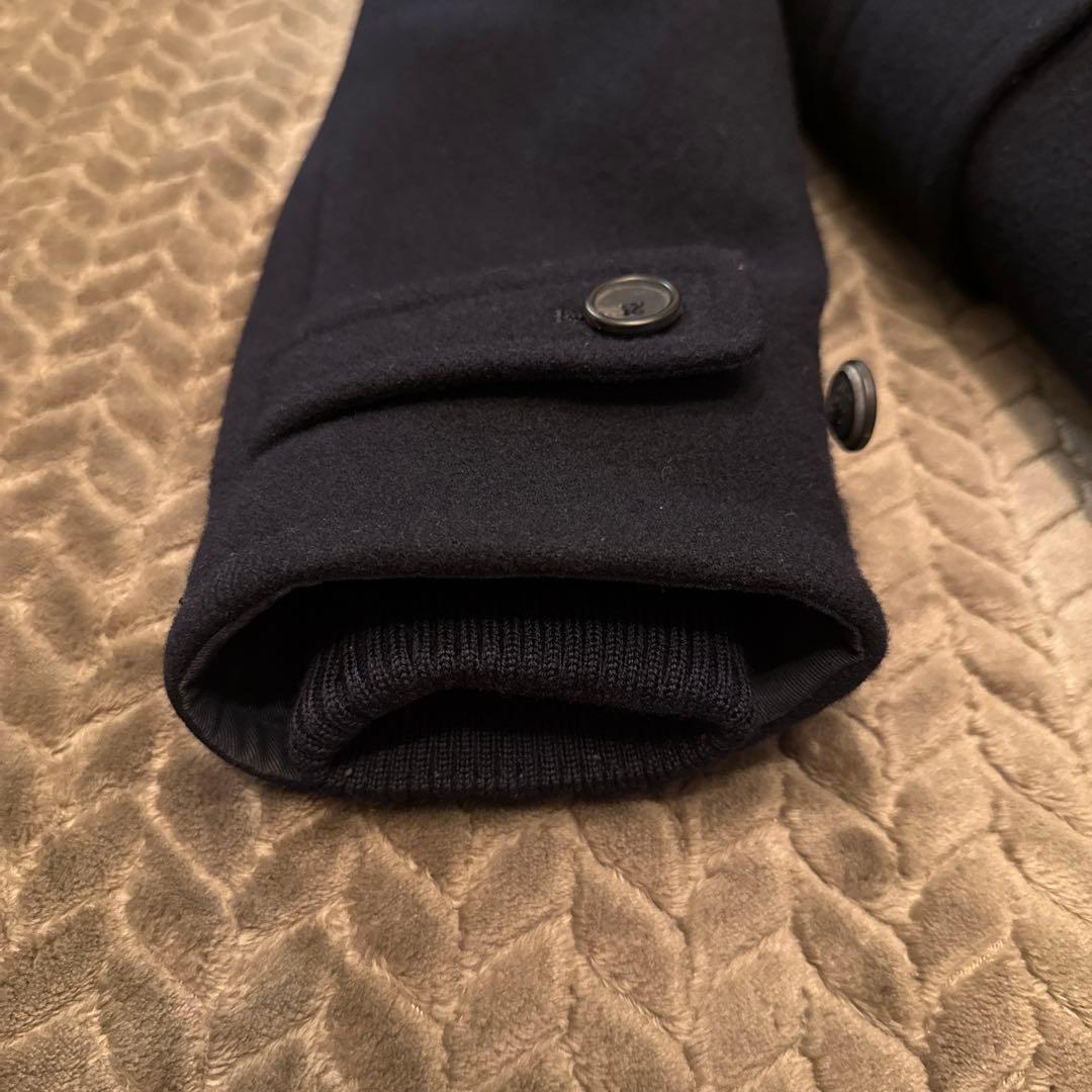 SCYE BASICS ダッフルコート ネイビー