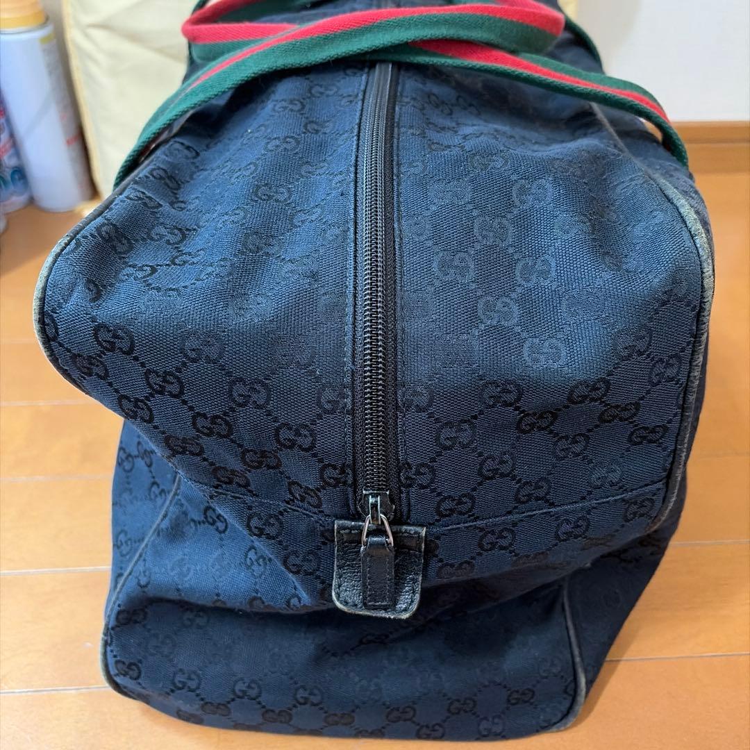 Gucci GGパターン ボストンバッグ 大容量
