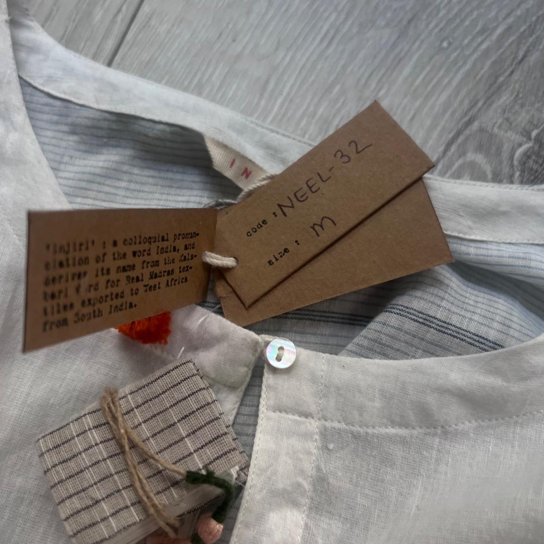 専用 インジリ 刺繍 ワンピース タグ付き　ロング