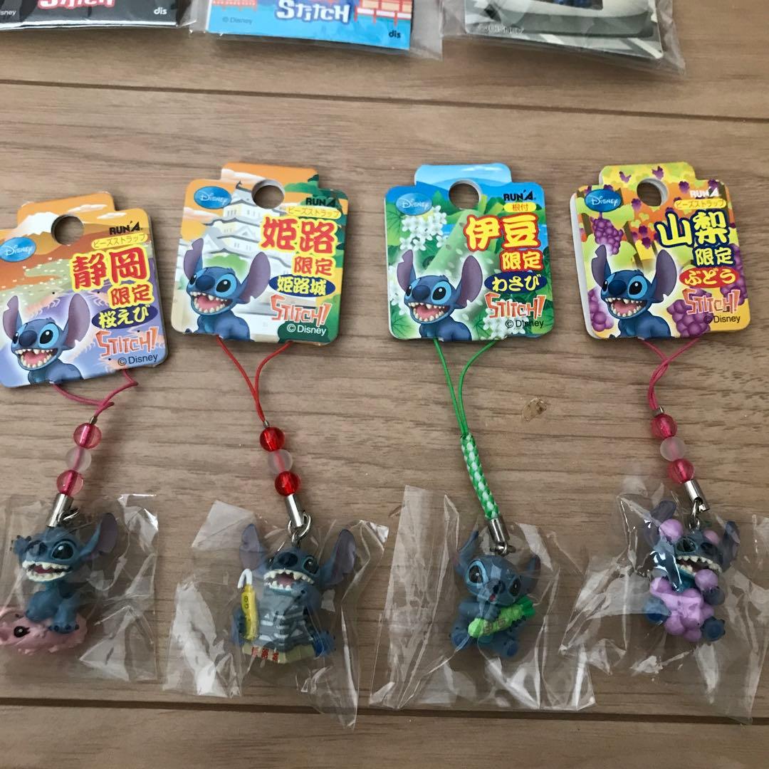 ご当地ストラップ　スティッチ　根付け