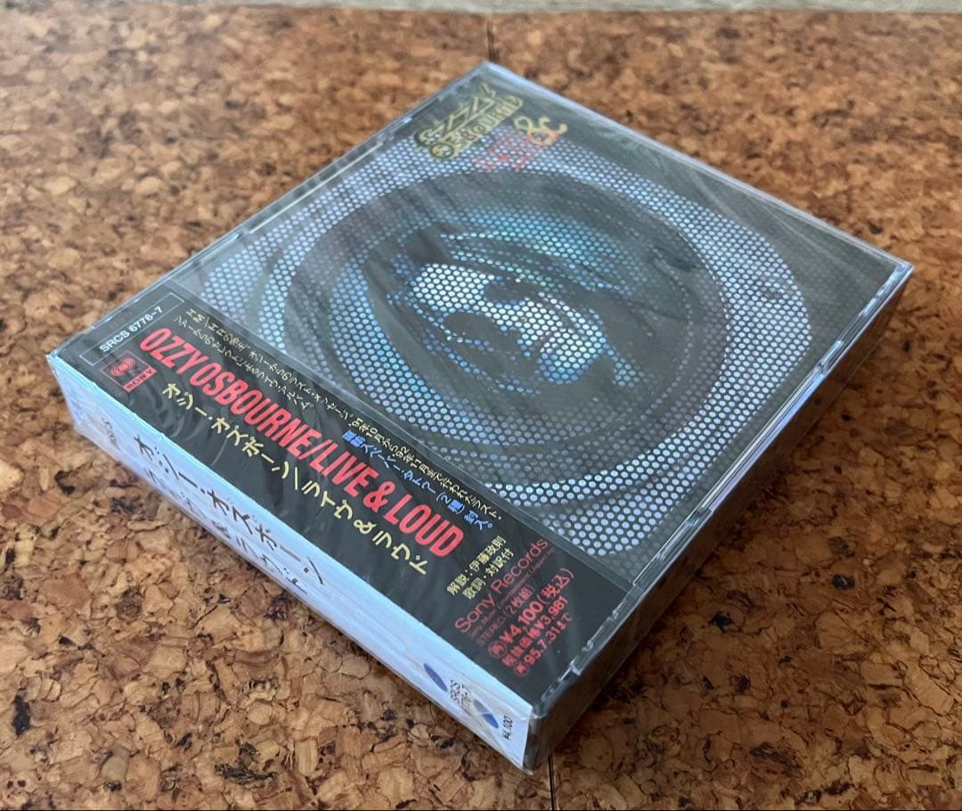 未開封2枚組CD「オジー・オズボーン／ライヴ＆ラウド」OZZY OSBOURNE