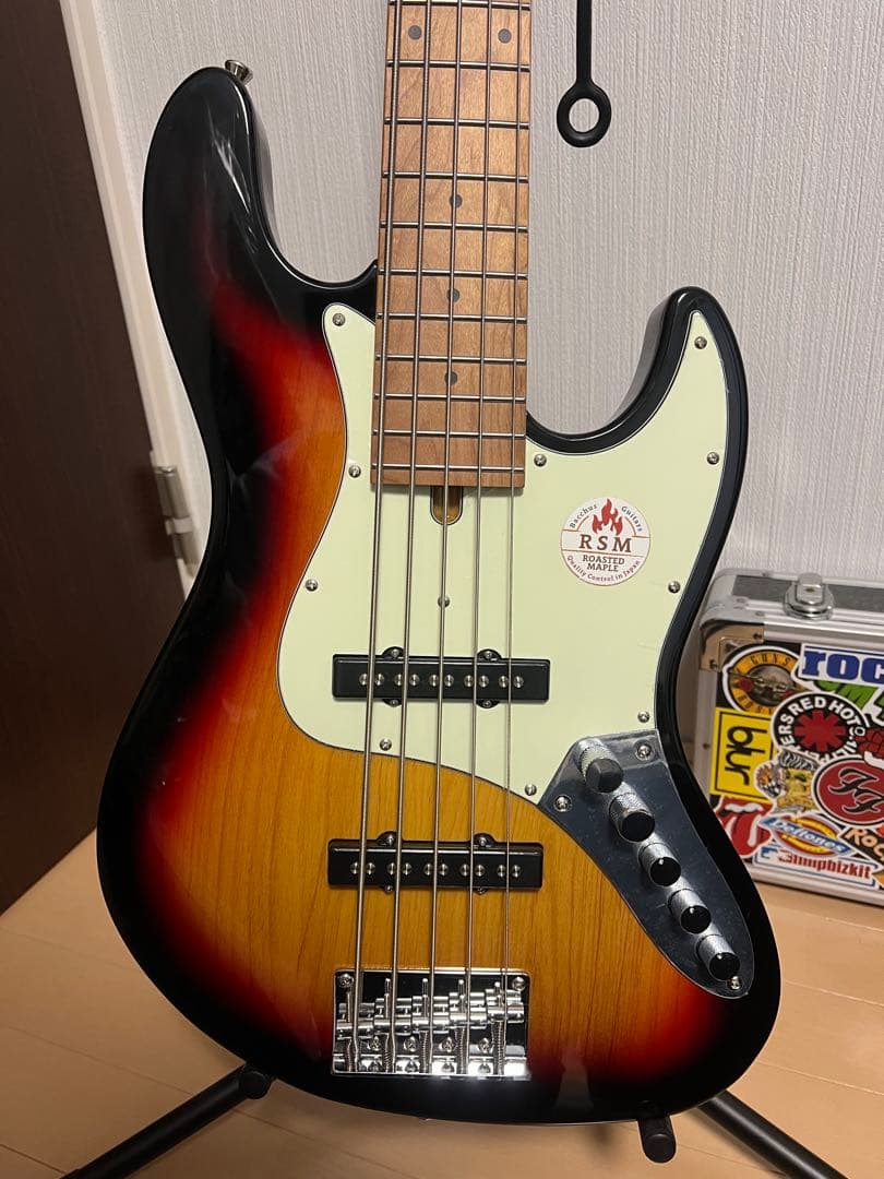 Bacchus WJB5-630-RSM/M-Act 3TS 5弦ベース