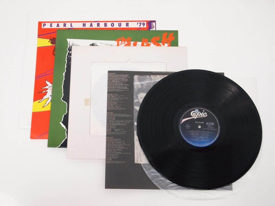 美品！見本盤 プロモ THE CLASH / PEARL HARBOUR '79