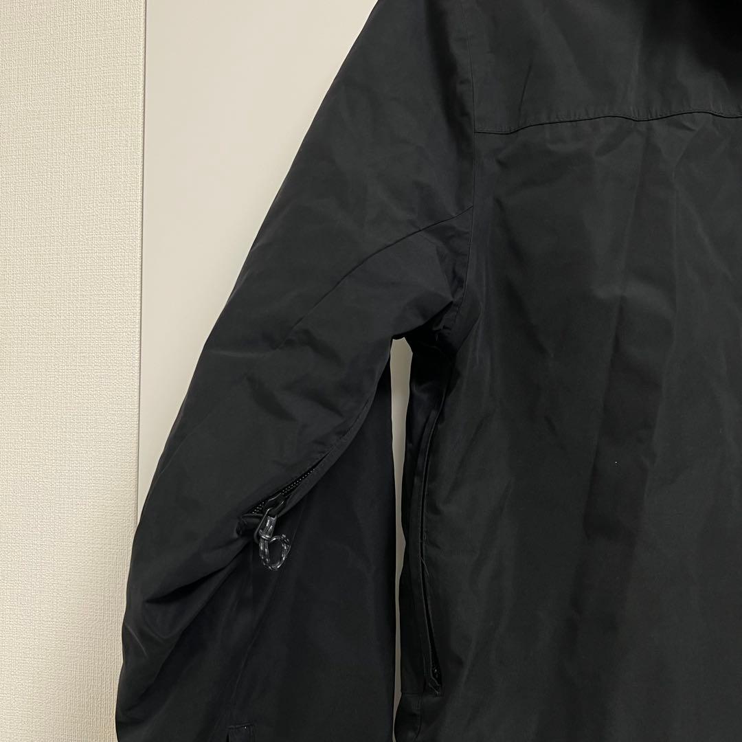 撥水加工済 Burton スノボウェア ジャケット メンズ Lサイズ 黒