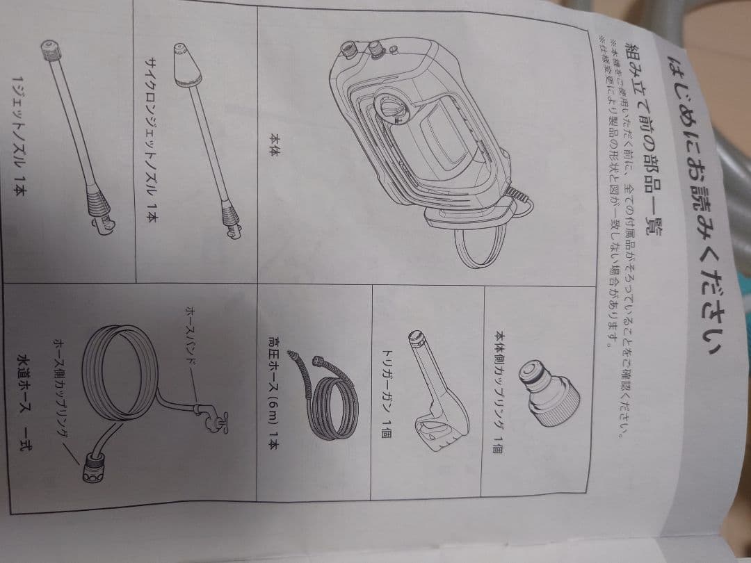 KARCHER 高圧洗浄機 K2.200 ケルヒャー　一回使用のみ