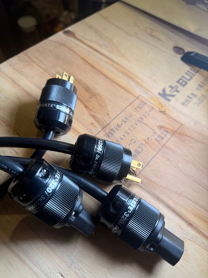 m*7様 新品 PROCABL 1.5m WATTGATE 電源ケーブル プロケ