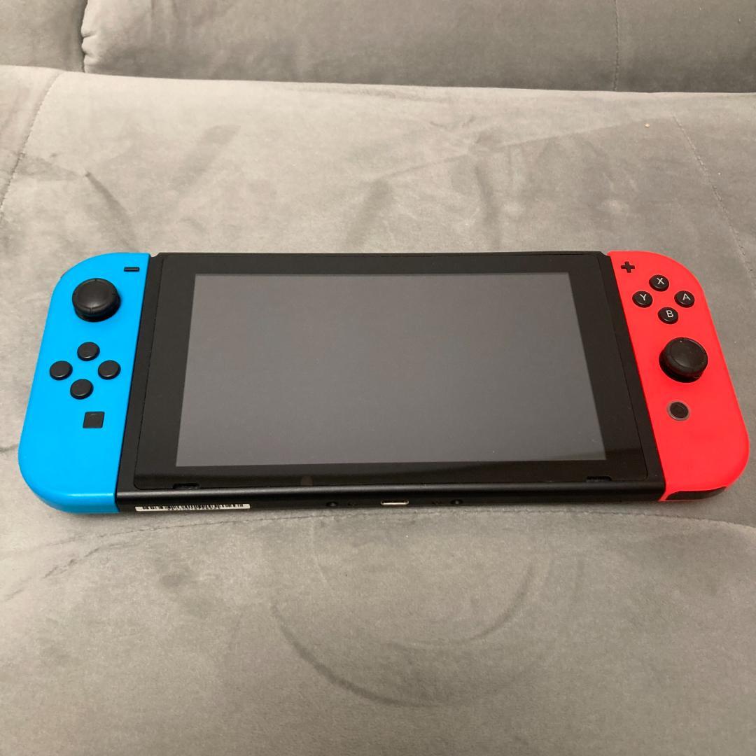 【美品】【完品】Nintendo Switch ネオンブルー・ネオンレッド