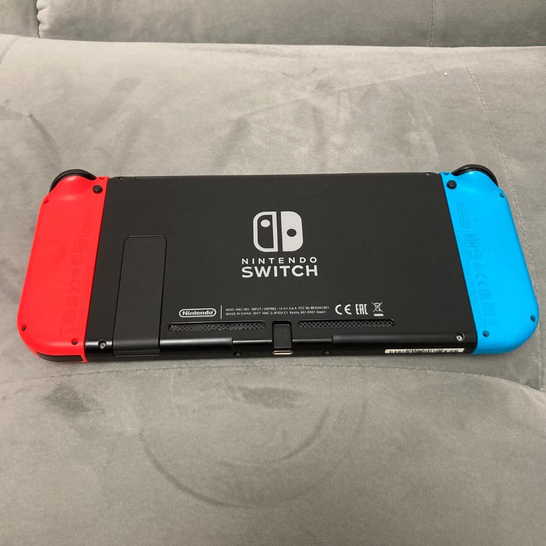 【美品】【完品】Nintendo Switch ネオンブルー・ネオンレッド