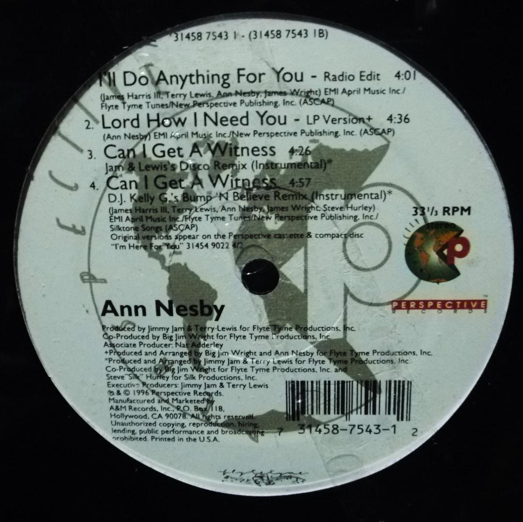未使用 Ann Nesby - Can I Get A Witness / 12
