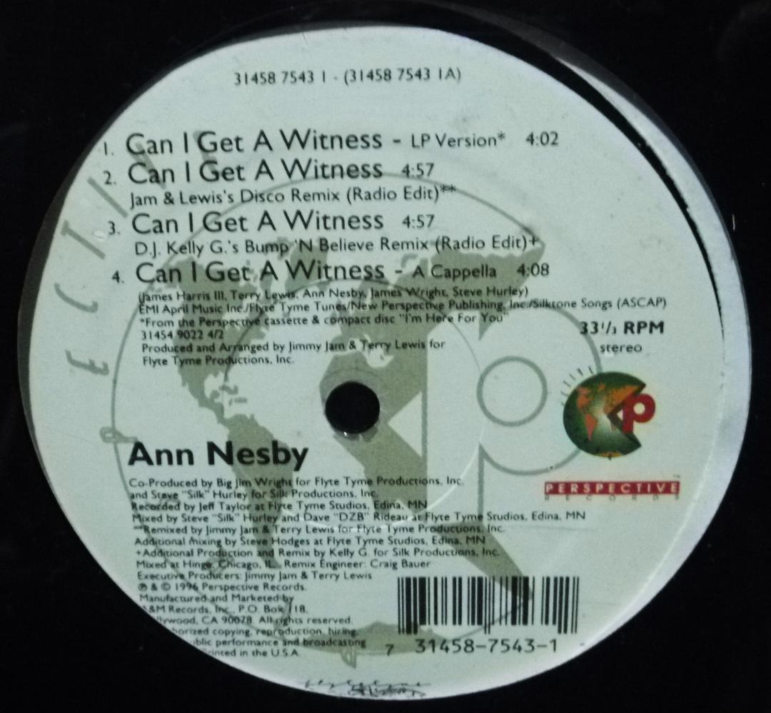 未使用 Ann Nesby - Can I Get A Witness / 12