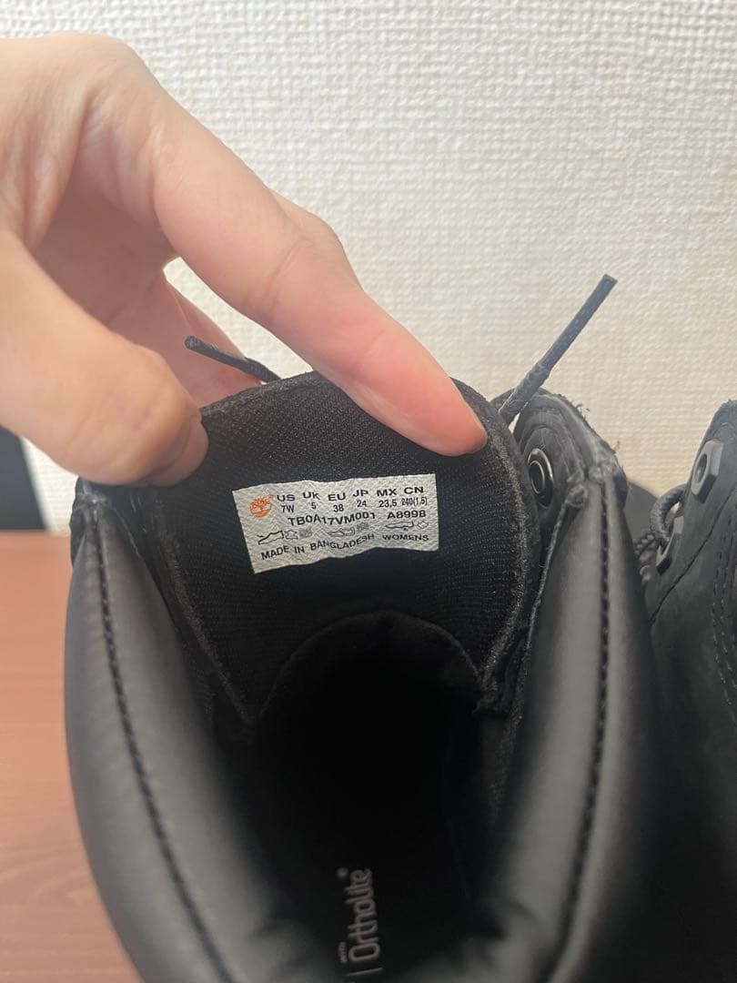 Y★様 Timberland レースアップ ブーツ A8998 ティンバーランド
