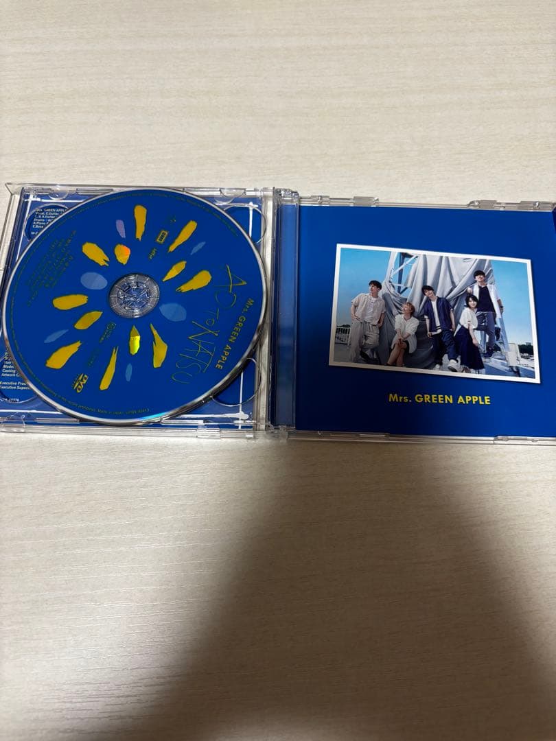 Mrs. GREEN APPLE「青と夏」CD サイン入り