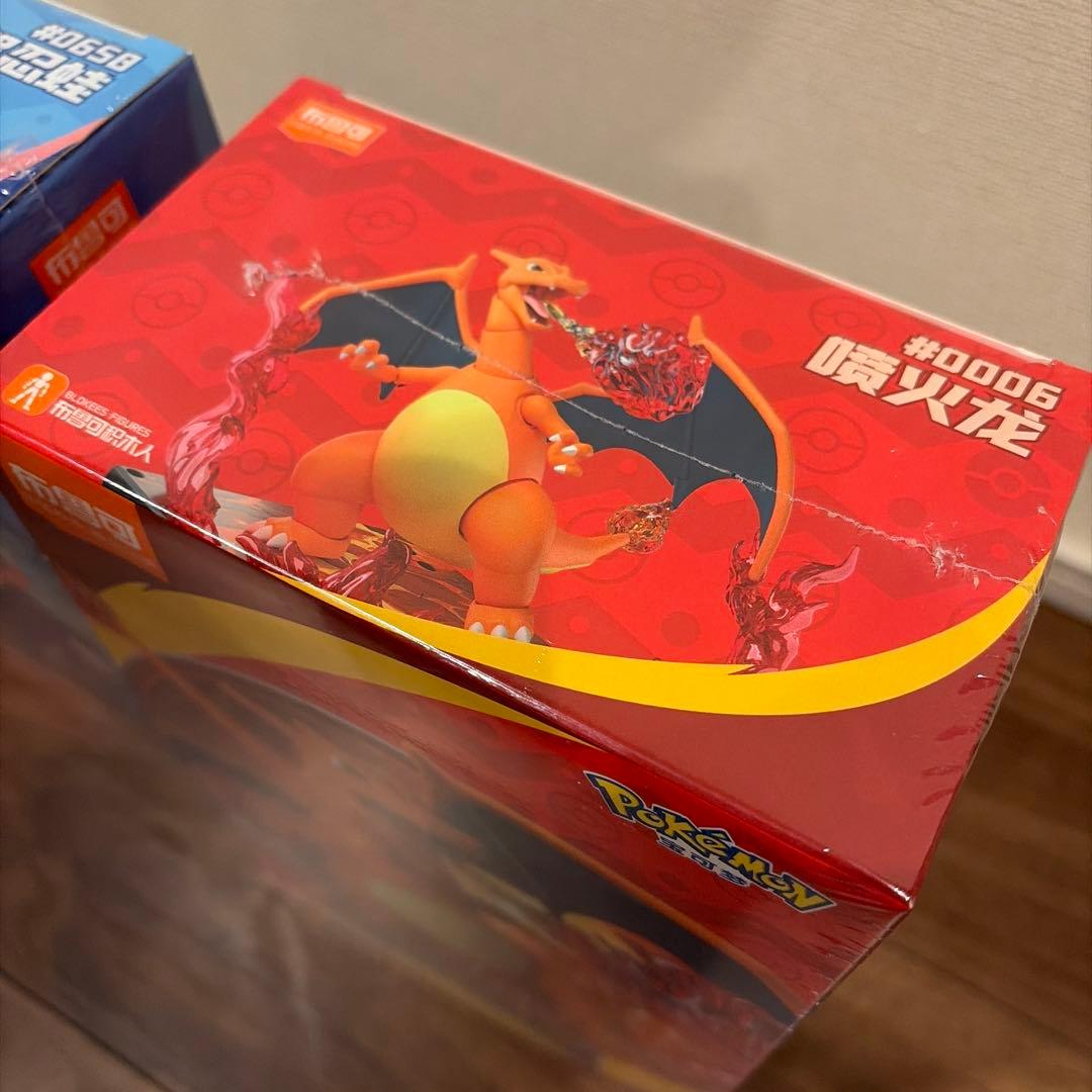 《新品未開封》布魯可製　海外限定ポケットモンスター　可動フィギュア　2体セット