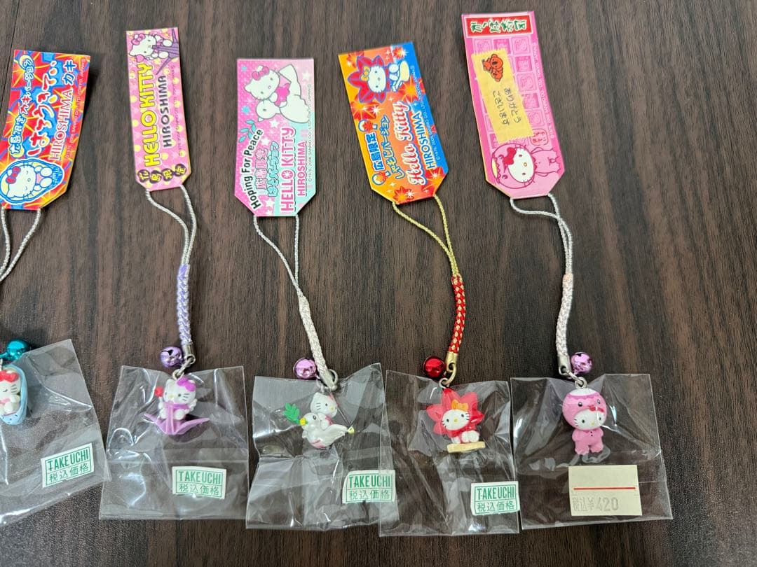 【入手困難・未使用】ハローキティ　ストラップ　ファスナーマスコット　希少　ご当地