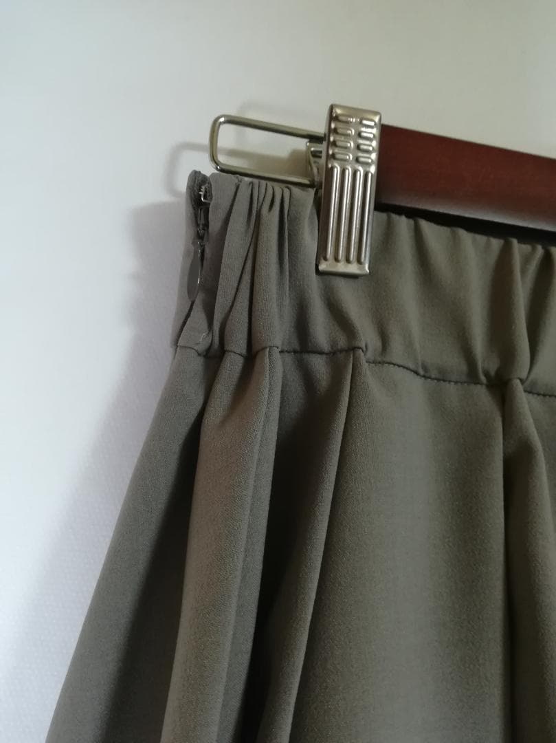 ADORE 24AW ドライクロススカート グレー サイズ38 アドーア
