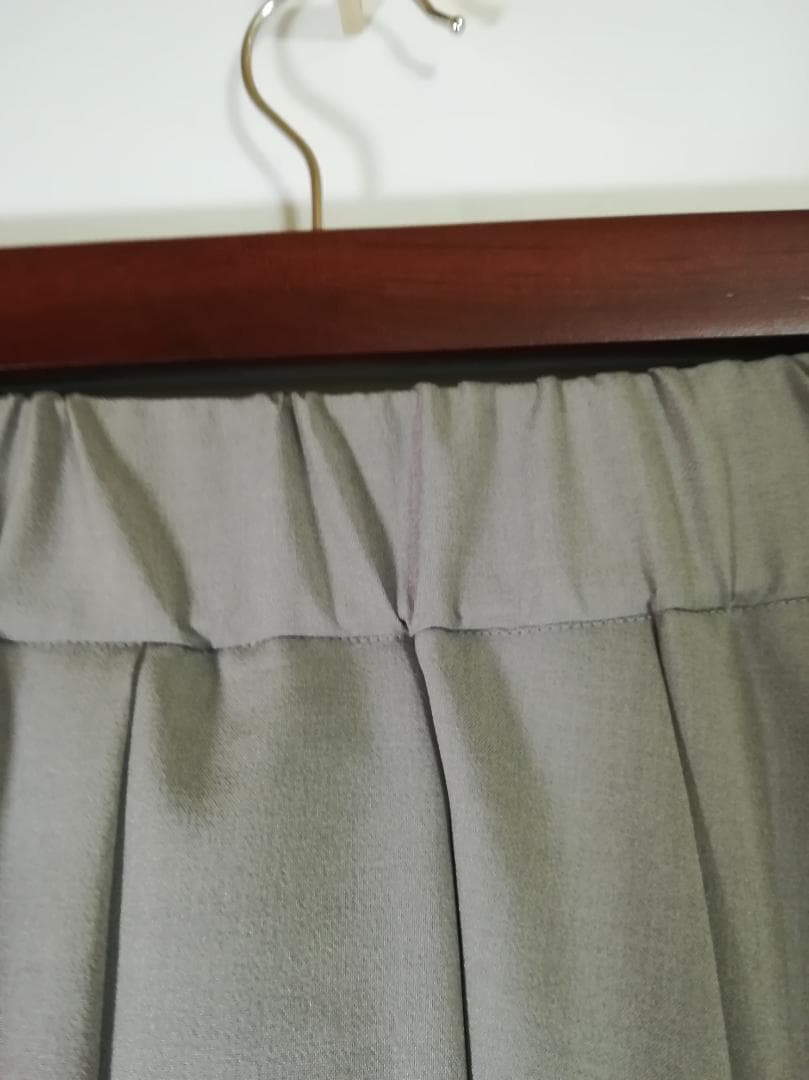 ADORE 24AW ドライクロススカート グレー サイズ38 アドーア