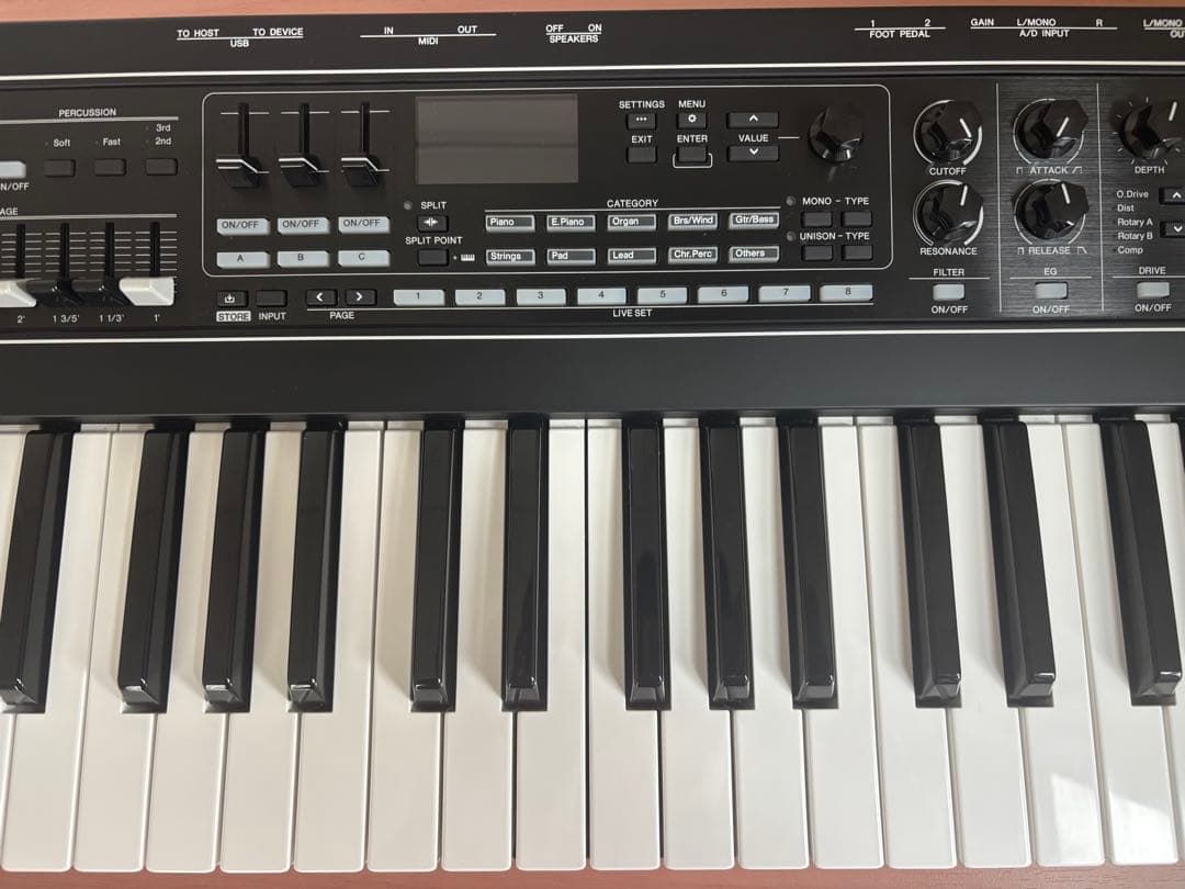 YAMAHA CK61 (純正ソフトケース＋ペダル付き)