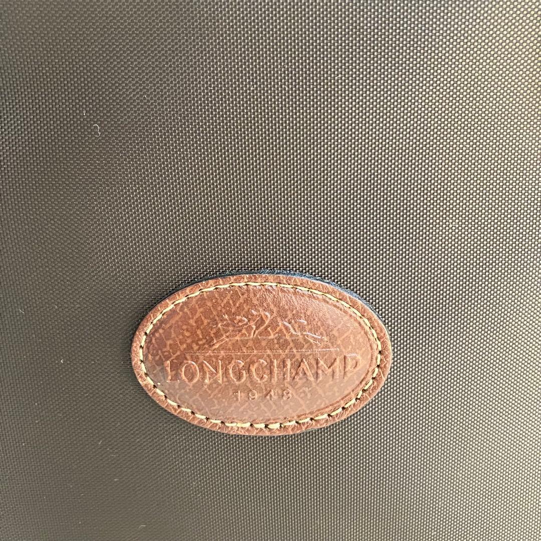 未使用品✨ロンシャン　2way ボストンバック　ブラウン　ポーチ　ショルダー紐付