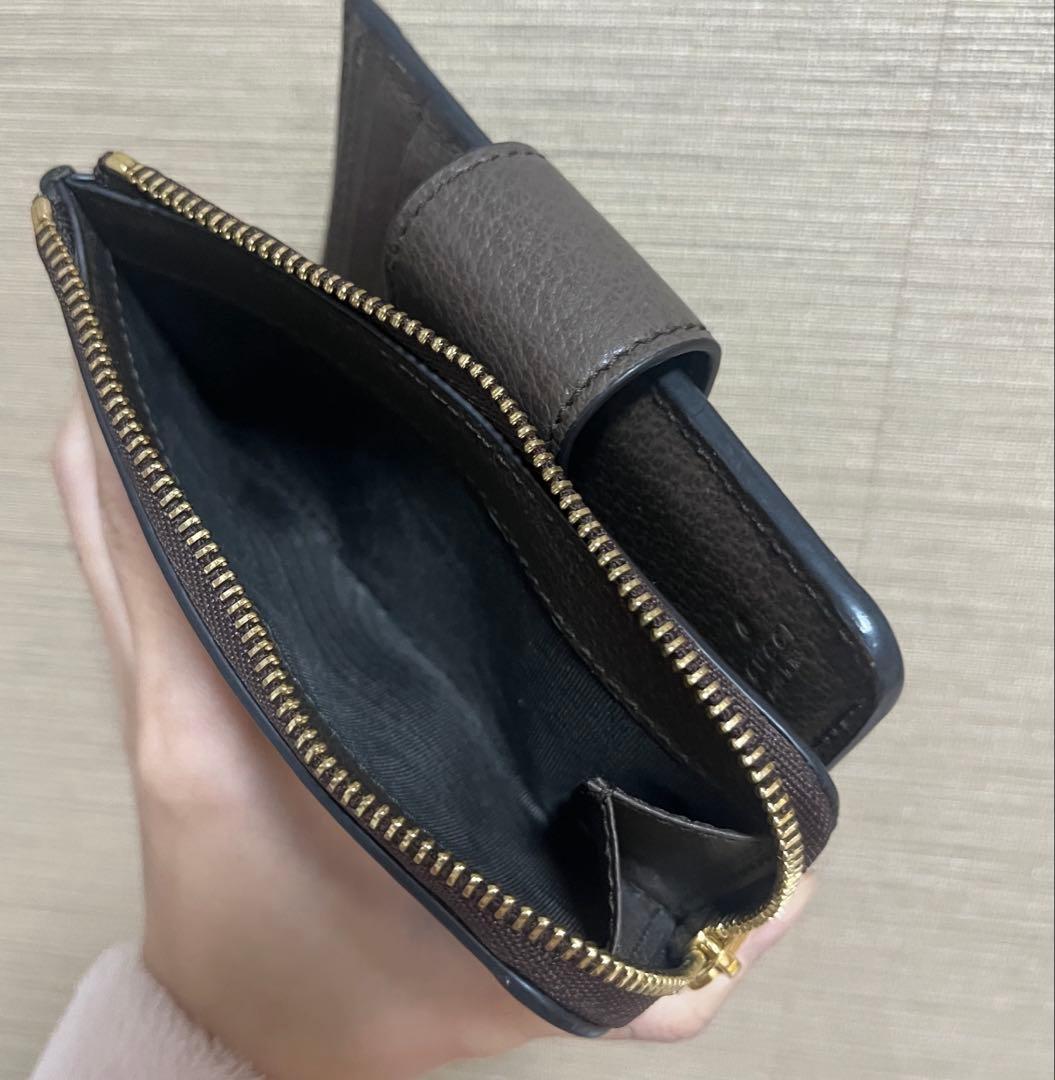 GUCCI コンパクト財布 ケース オフィディア ダブルG 725662