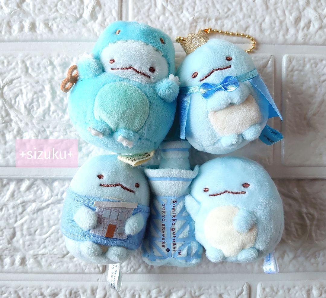 【豪華70体】すみっコぐらし ねこ とかげ他 てのりぬいぐるみ 大量 まとめ売り