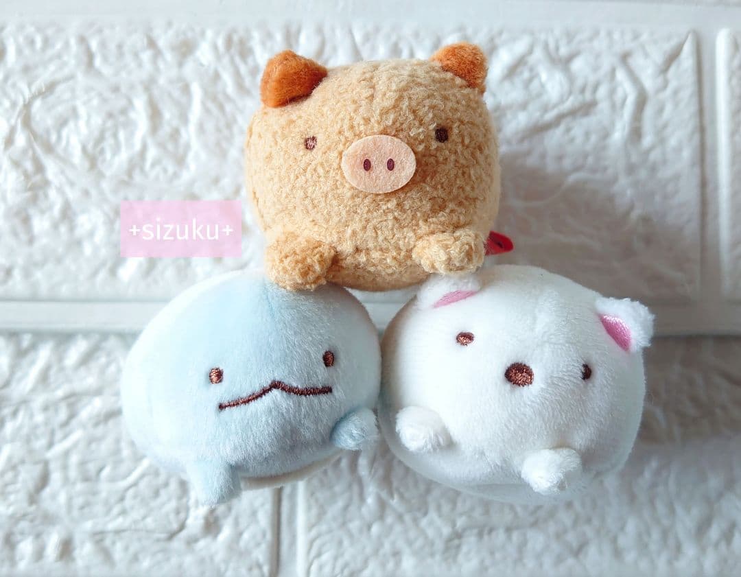 【豪華70体】すみっコぐらし ねこ とかげ他 てのりぬいぐるみ 大量 まとめ売り