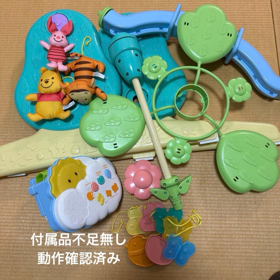 動作確認済 説明書付 えらべる回転6ＷＡＹジムにへんしんメリー プーメリー