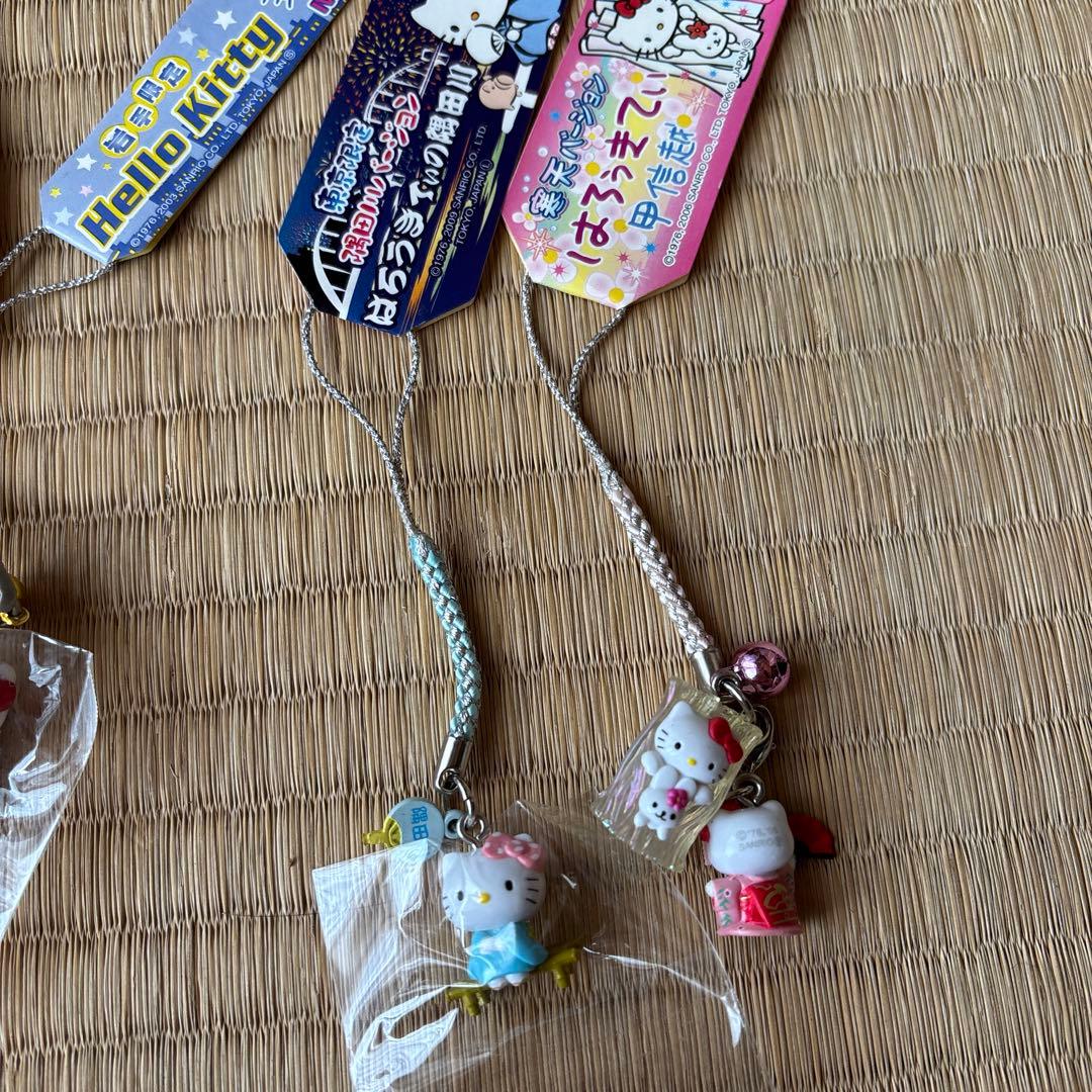 ご当地 キティ 根付け ストラップ プチタオル　バンドタオル　まとめ売り