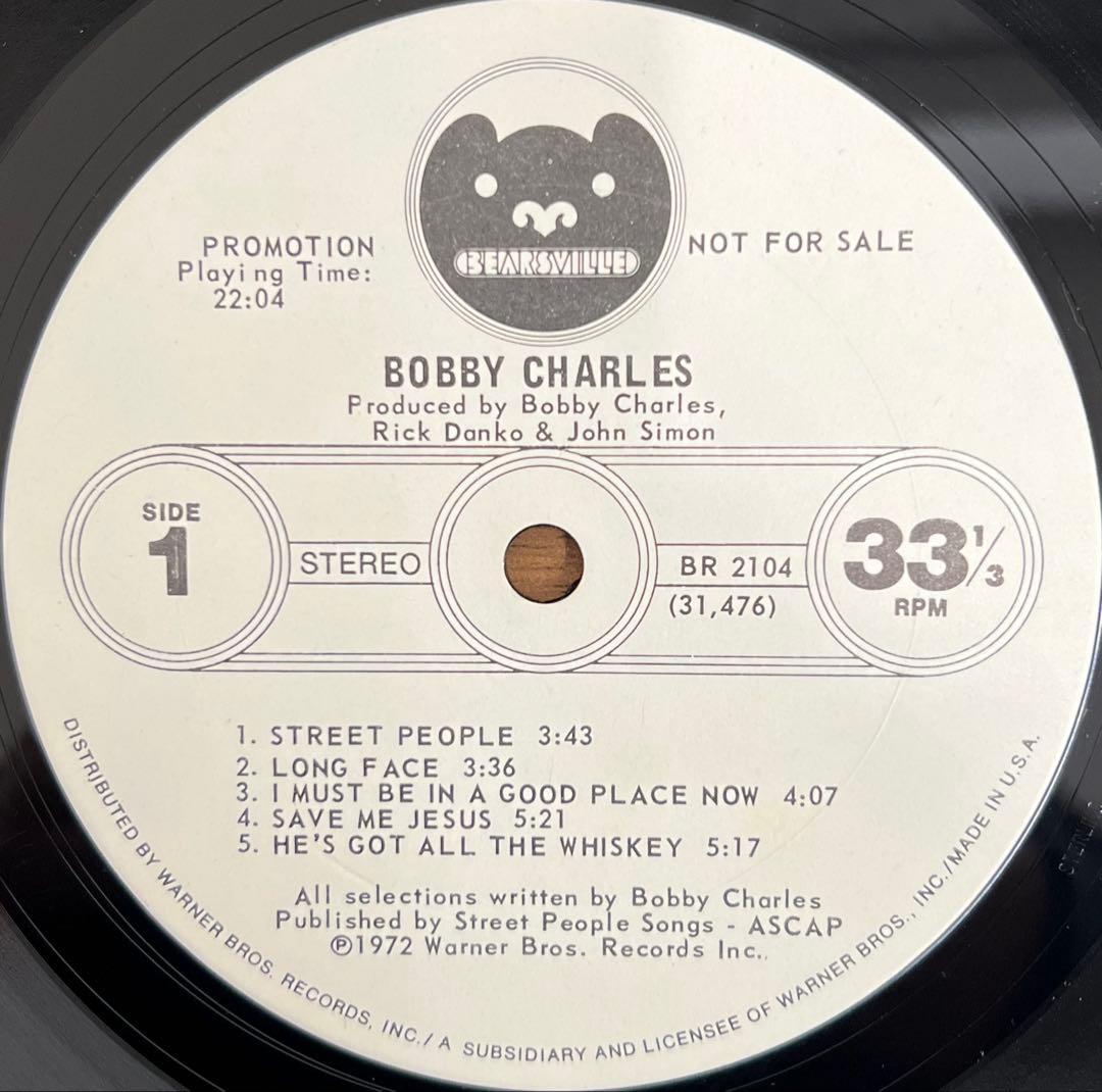 【LP/US見本盤】Bobby Charles