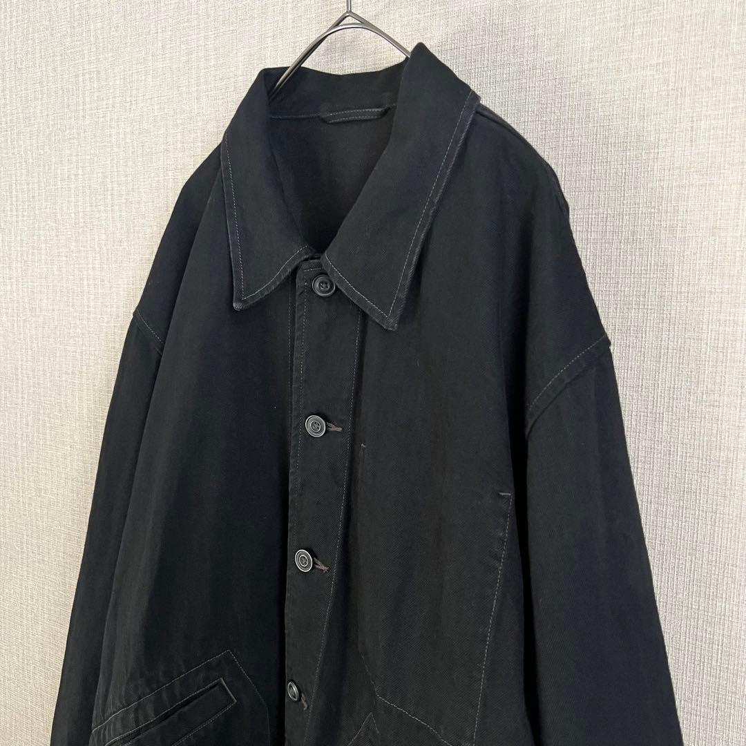 UNIQLO U オーバーサイズカラーデニムジャケット ブラック L