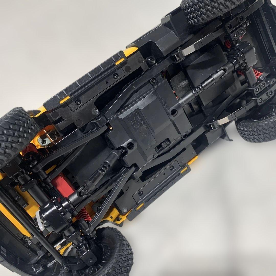 【新品】オフロードラジコン　MN-82T イエロー クレーン付きトラック