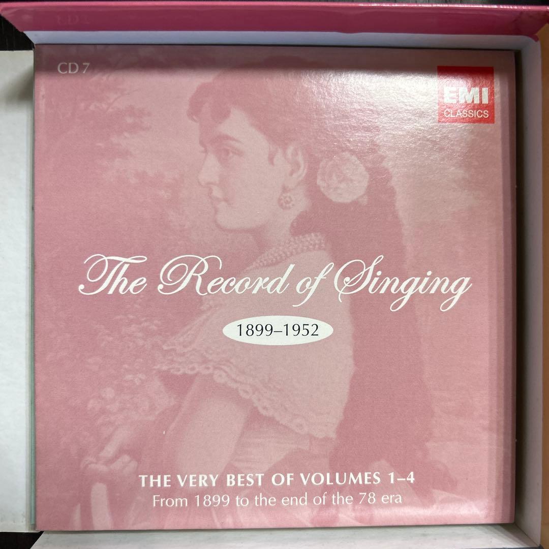 The Record of Singing 10CDセット