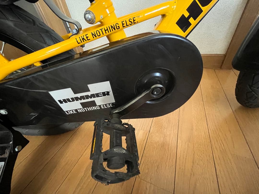 HUMMER ハマー　子ども自転車　14インチ　折りたたみ補助輪付き