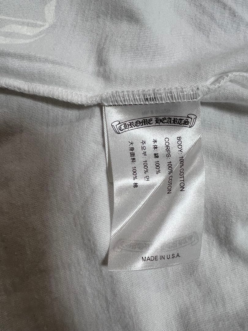 クロムハーツ ダガー アイチャート Tシャツ XL