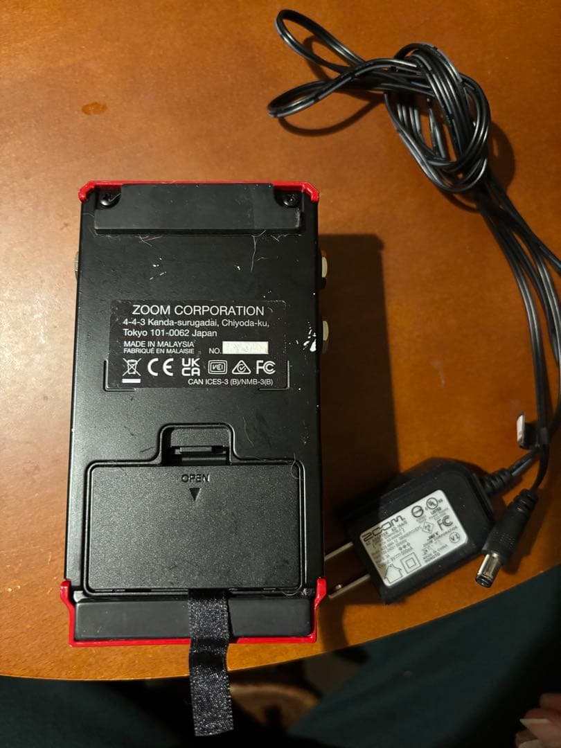 ZOOM MS-60B+ エフェクター　アダプターセット