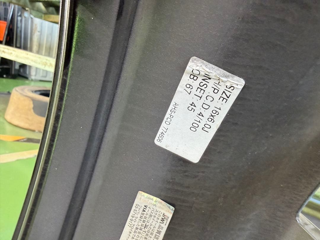 プレシャスHM-3　16x6.0j+45 4H100 4本セット　ホットスタッフ