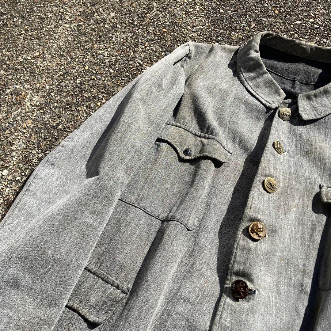 1910s20s french vintage ハンティングコート　6ボタン