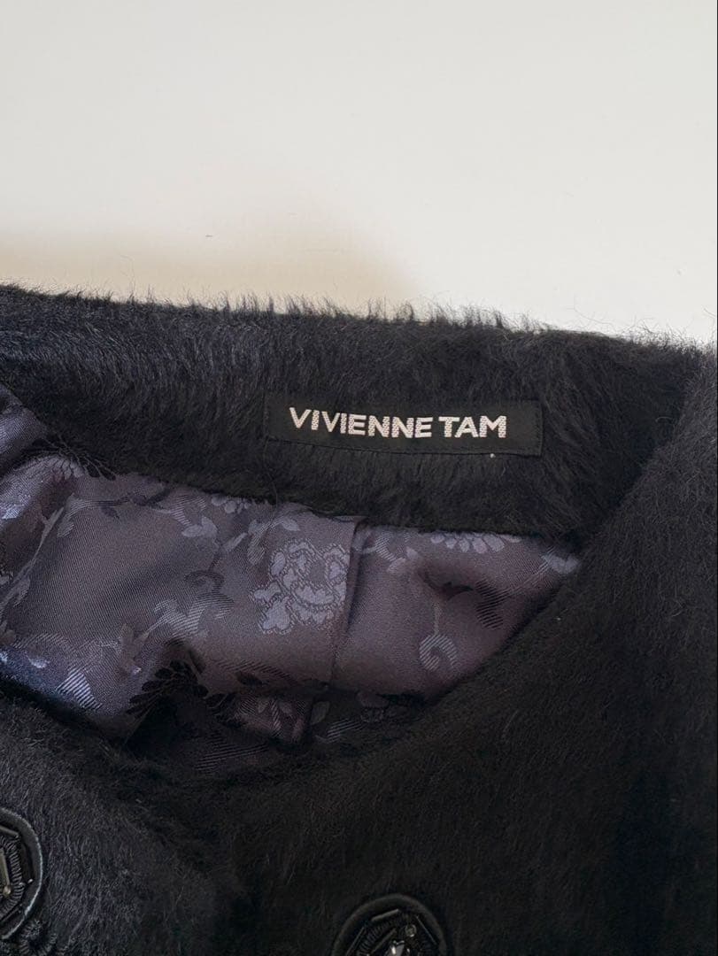 vivienne tam ヴィヴィアンタム　アルパカ　コート　チャイナ　中華風