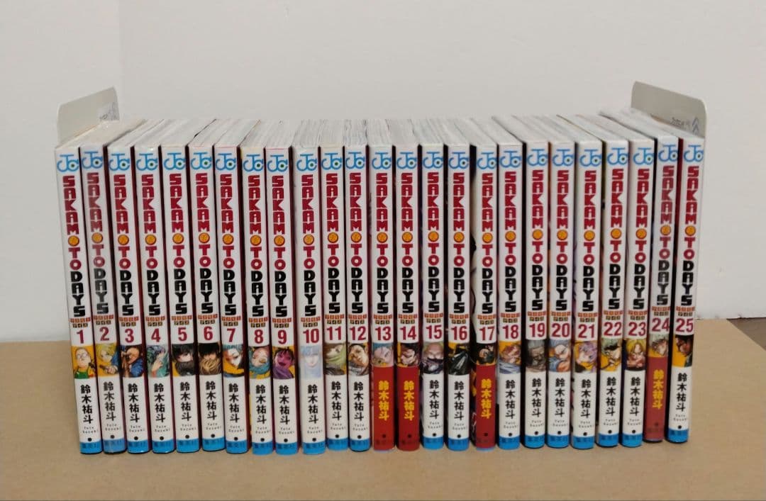 【最新25巻含む】SAKAMOTODAYS1～25巻 全巻セット　特典付き