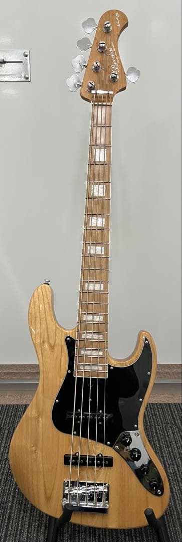 即発送 BUCCHUS WL5-ASH33-AC RSM 5弦 woodline