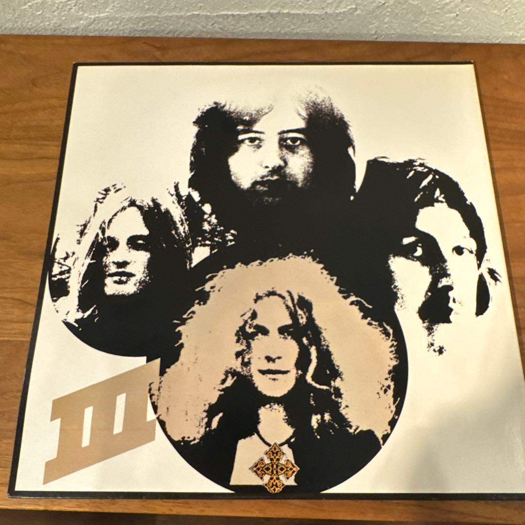 レコード LED ZEPPELIN Ⅲ P-10106A 日本盤 ポスター付