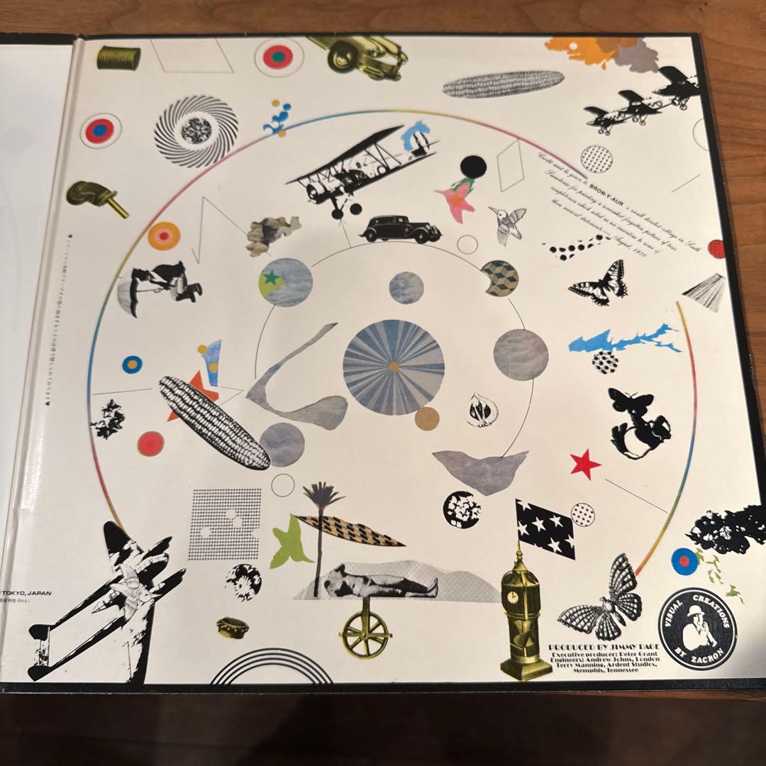 レコード LED ZEPPELIN Ⅲ P-10106A 日本盤 ポスター付