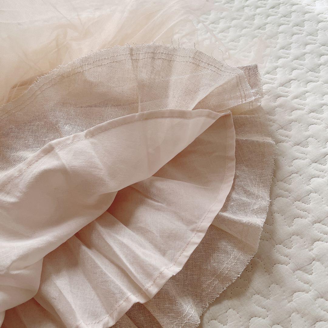 美品　MARLMARL TUTU peach puff