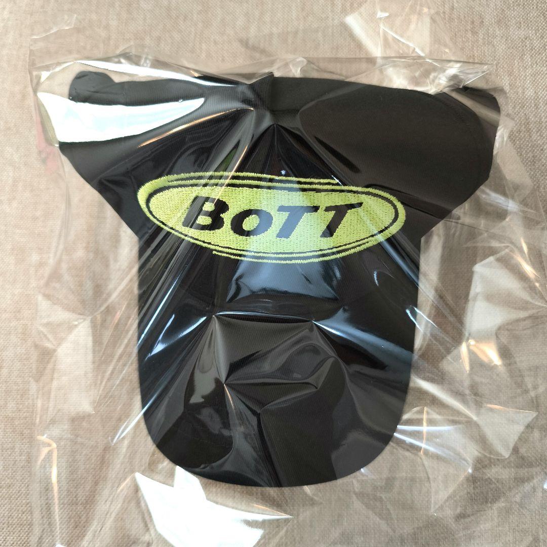 BOTT ボット 新品 BLACK 未使用 コットン キャップ CAP LOGO