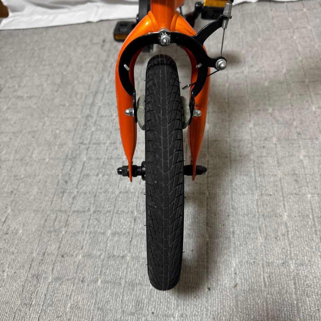 B138 STRIDER ストライダー14X オレンジ ペダル付 スタンド付