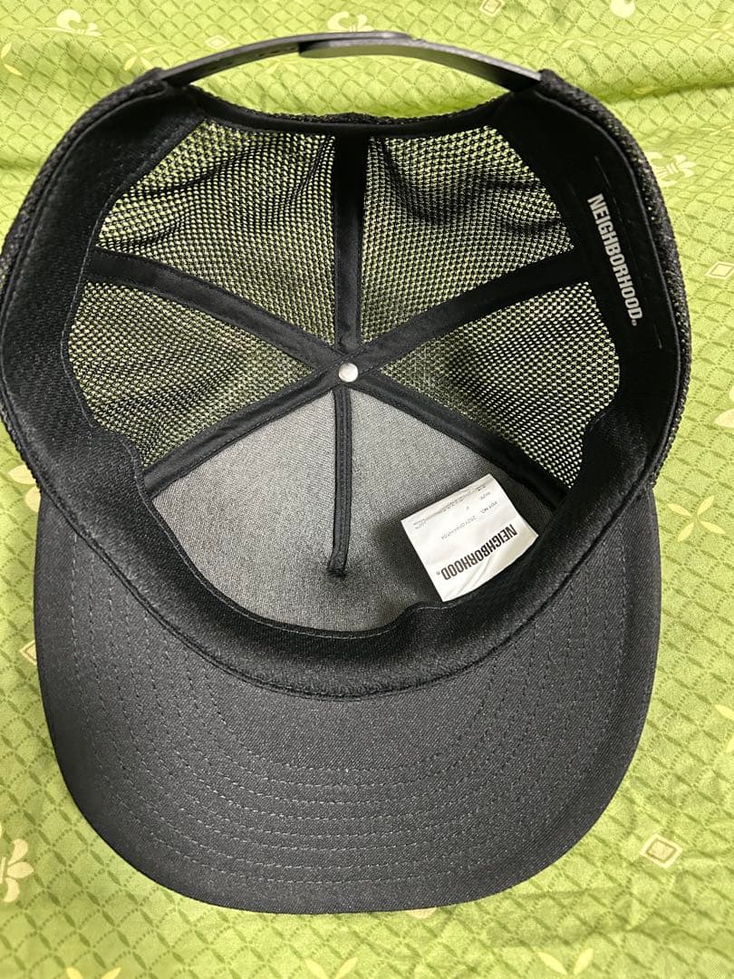 ネイバーフッド　メッシュキャップ2025SS　MESH CAP-2 ブラック 黒